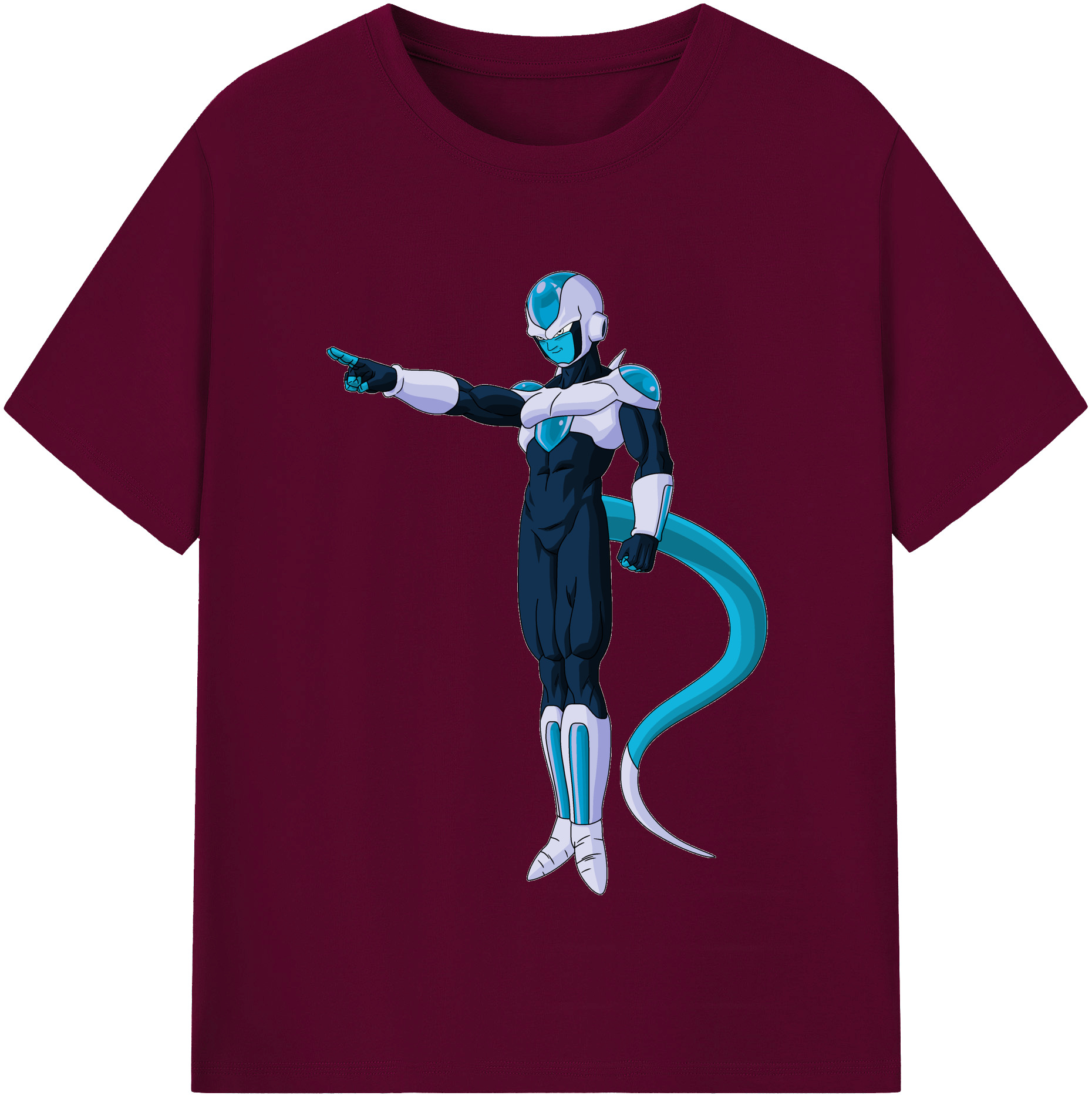 （画像用） ドラゴンボール フリーザ DRAGON BALL Frieza レディースカジュアルプリントTシャツ（綿100％）